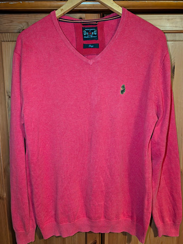 Luke men knit neck - knit, v-neck