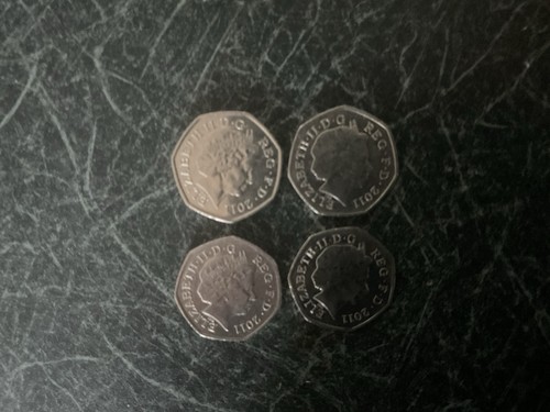 2011 50p olympic designs - 2011,