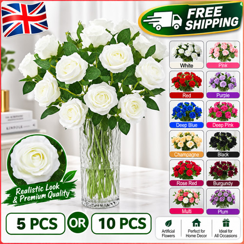 Artificial silk roses long - silk,