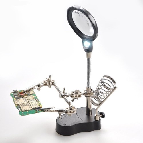 Led desktop magnifier - led,