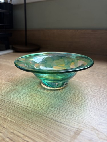 Vintage mdina blow glass bowl - mdina,