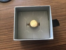 9ct gold St George medallion