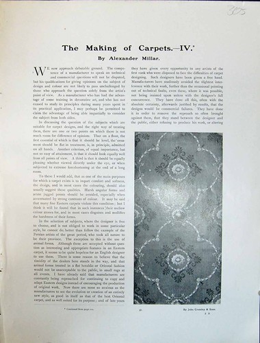 Old art journal 1908 - 1908, carpet