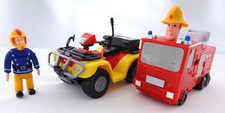 FIREMAN SAM JUPITER TRANSFORMER AND QUAD BIKE