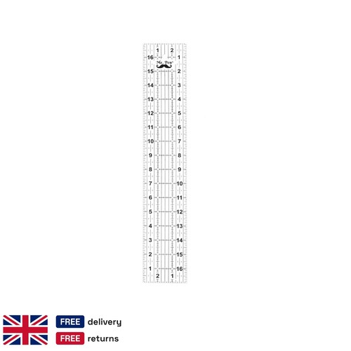 Acrylic quilting ruler 3x17 - acrylic,
