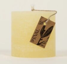 St Eval "Bay & Rosemary" Scented Pillar Candle 3" x 3" 60 hours burn time.