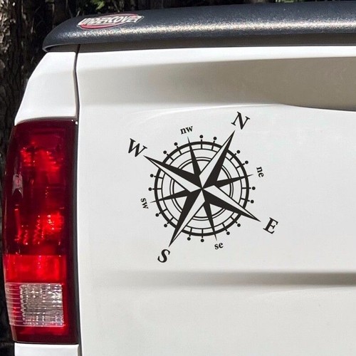 Compass decal - compass,