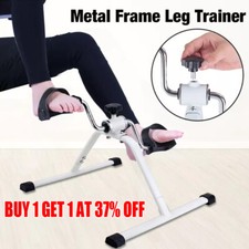 Arm/Leg Mini Exercise Bike Pedal Exerciser Arm Leg Cycle Machine Adjustable