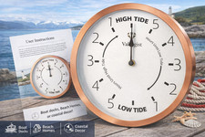 Tide Clock Copper Finish