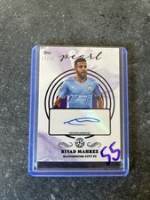 Topps UCL - Riyad Mahrez - Man City - Auto /25