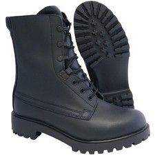 Black leather british - black,