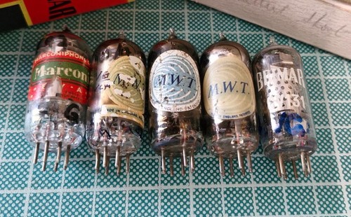 Ef92 glass valves - x,