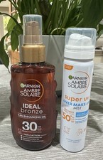 Ambre Solaire Tan Enhancing Oil SPF 30 150ml & Over Makeup Mist SPF 50 75ml