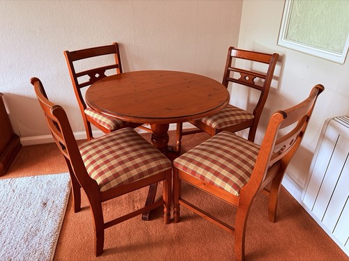 Ducal pine table and x - 4,