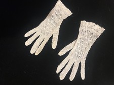 Vintage, 1950's white cotton