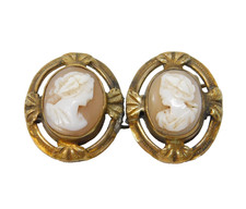 Victorian Gilt Metal Double