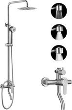 Shower Faucets Sets Complete, Shower System - Outdoor Shower Kit/Enclosure/Fixtu