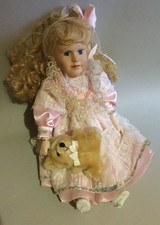 Haunted Porcelain Doll Positive Child Spirit 5yr old girl Lucinda Active Energy