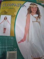 Cleopatra Costume Medium 6-8 Years