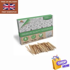 1000 Pcs Bamboo Toothpicks -