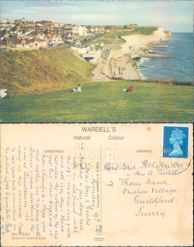 Saltdean seafront and cliffs