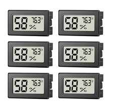 6 Pack Mini Hygrometer Indoor
