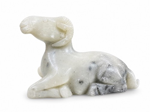 Vintage hand carved stone - hand,