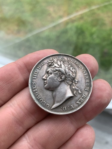 King george 1821 - 1821, silver