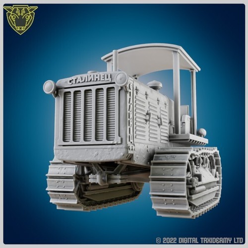 Stalinets artillery tractor - artillery,