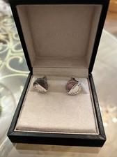 Bulgari cufflinks SV925 Silver Logo
