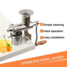 Manual Juicer Stainless Steel