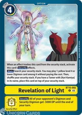 BT15-092 Revelation of Light Uncommon Digimon Card : BT-15: Exceed Apocalypse
