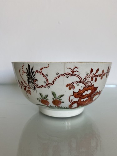 Lowestoft blackbird slop bowl - lowestoft,