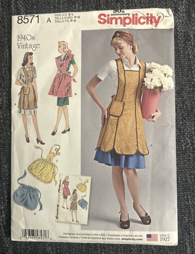 Simplicity 8571 vintage 1940s - simplicity,
