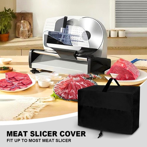 Meat slicer machine - machine, cover