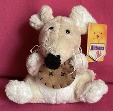 Althans Club Germany String Whiskers Mouse With Cookie Soft Plush Toy 5.5” Tag