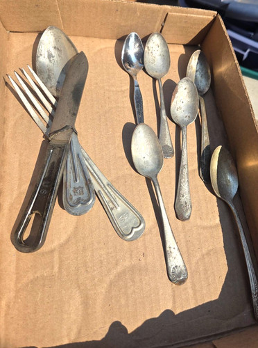 Antique military serving - us,