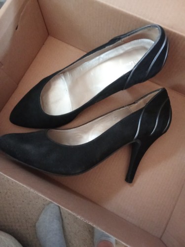 Women high heel black - high, shoes