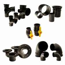 SOLVENT WELD POND PIPE FITTINGS CONNECTOR KOI PIPEWORK FILTER PRESSURE JOIN