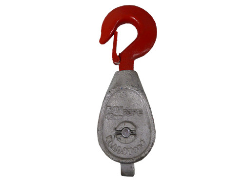 2t single sheave iron - 8”, 1.2t