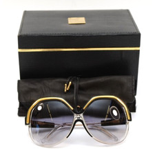 Linda Farrow Luxe Sunglasses Linda vintage 80's collectible Box certification