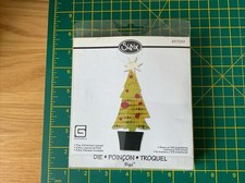 Sizzix Bigz Fabric Die. Christmas Tree. Used