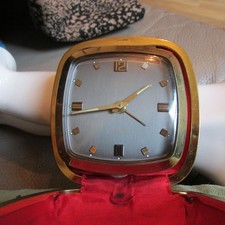 Europa 7 Jewels travel alarm clock in good working order and good condition