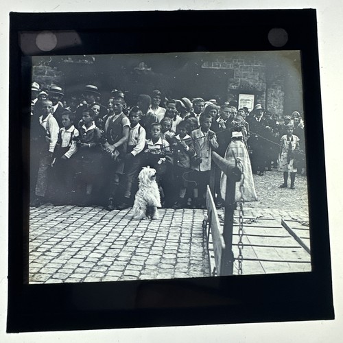 Antique magic lantern slide - antique,