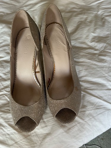 Monsson gold sparkly peep - ,