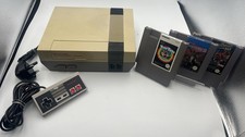 Nintendo NES Console Bundle 2 Controller And 3 Games PAL