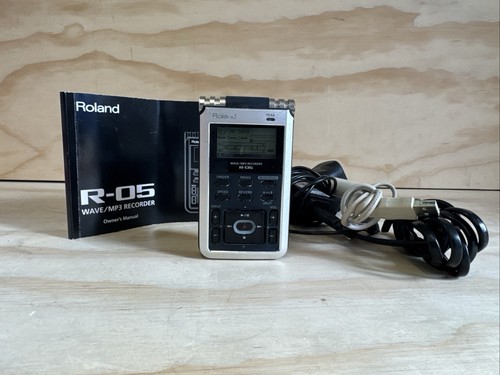 Roland wave mp3 portable - r-05, wave/mp3