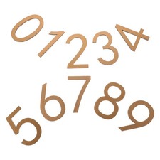 10 Pcs Stick on Door Numbers