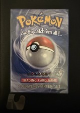4th Print Sealed Pokémon 1999-2000 UK 2-Player Starter Set Theme Deck WOTC