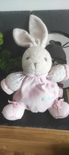 Plush blanket rabbit ball pink